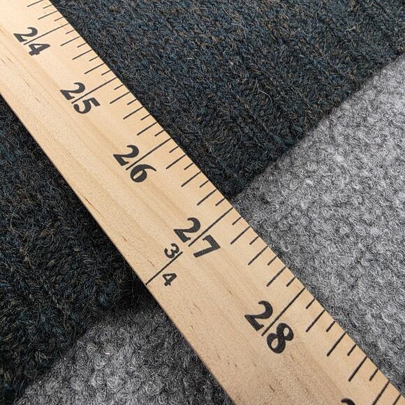 Vintage Woolrich Sweater Womens S Green Nordic Snowflake Wool USA Outdoor Knit - Picture 7 of 16